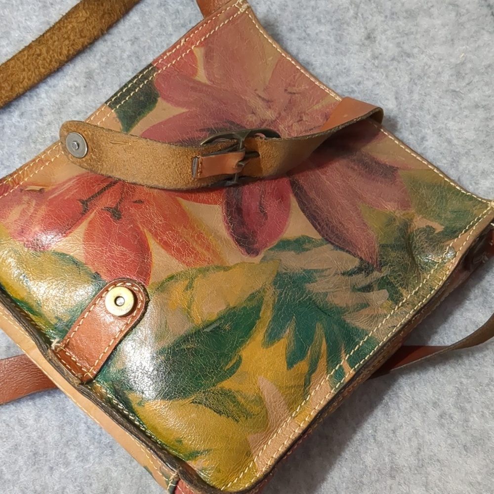 Patricia Nash Multicolor Floral Crossbody Bag - Picture 8 of 13